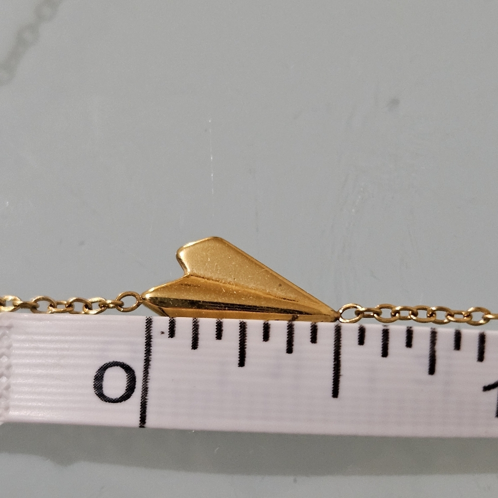 Paper Airplane Necklace - Picture 11 of 12